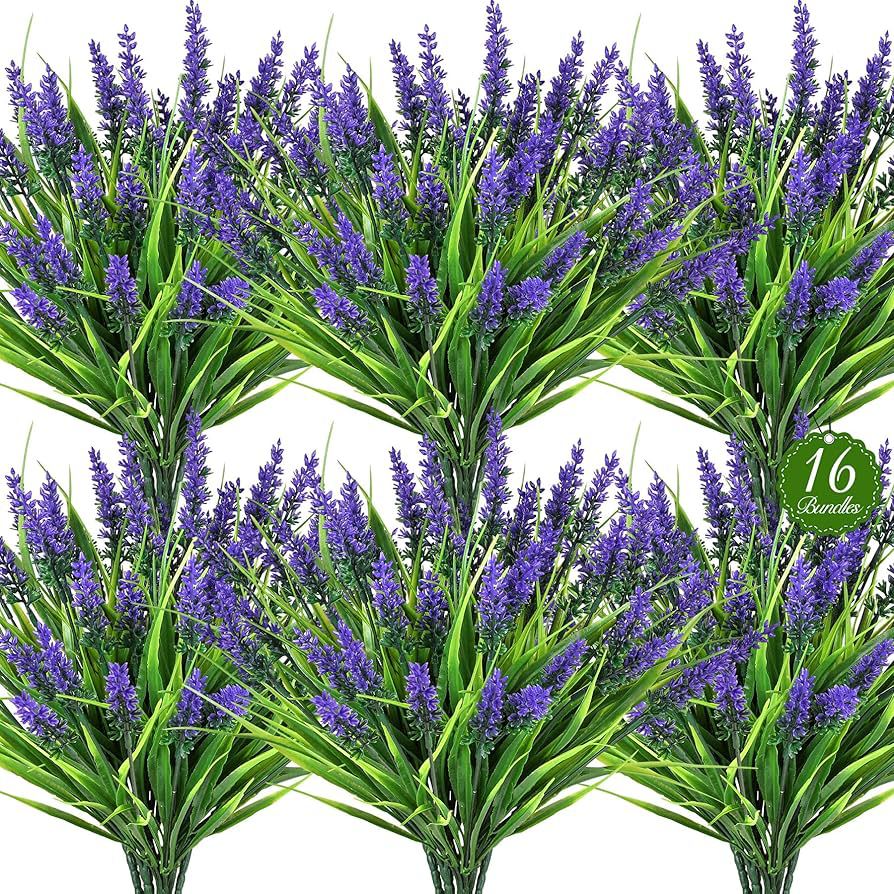 Anti-UV plastic fake flower bouquet