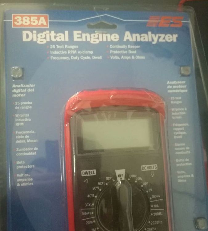 ES(ELECTRONIC SPECIALTIES)汽车数字万用表385A