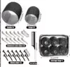 Black set, 38 pieces