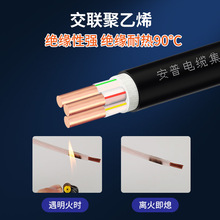 YJV电缆3芯6平方电线