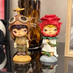 新品POPMART Hirono小野小王子联名系列手办盲盒潮流玩具摆件礼物