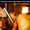 Stainless steel turkey needle chicken pump turkey seasoning pump tool Silicone oil absorption tube set Turkey Baster