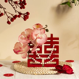 场地布置道具;喜字;气球