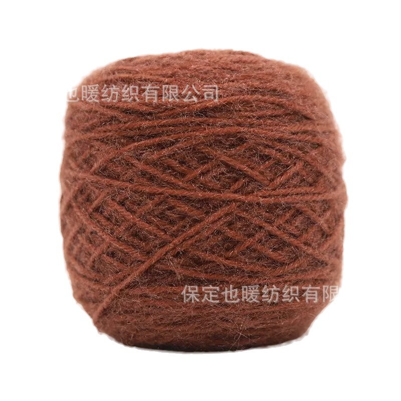 手工diy中粗手编编织围巾帽子毛衣外套亮丝线厂家批发松鼠绒毛线