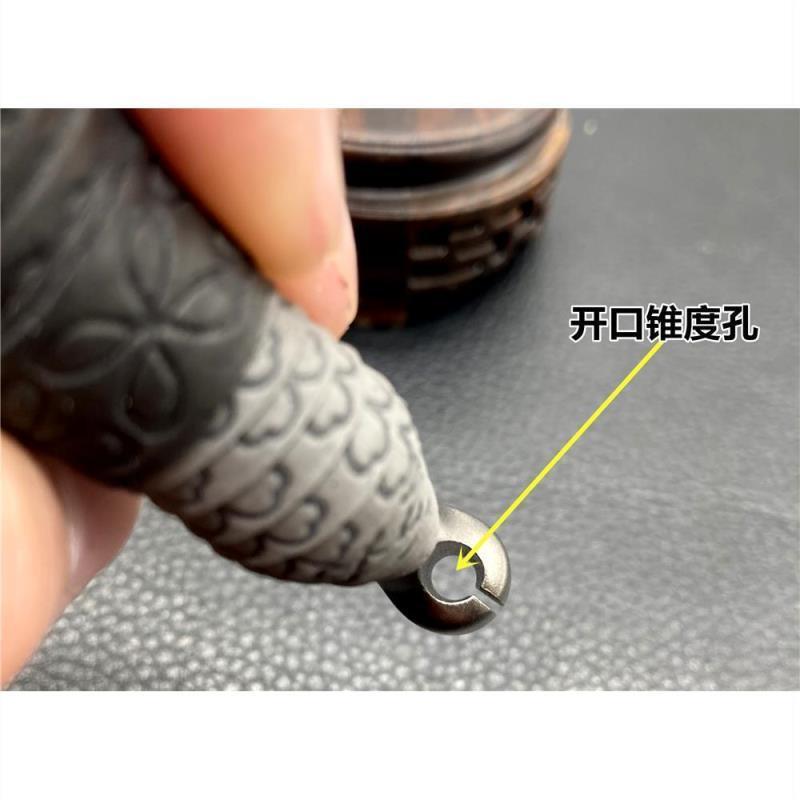 304不锈钢马蹄顶卡手工射鱼打鱼弹弓开闭口卡球过顶传统冷弯弹弓|undefined