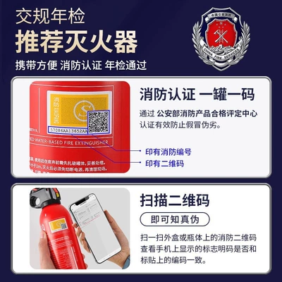 Inspection Fire Equipment, Guaranteed to Pass — Vehicle fire extinguisher