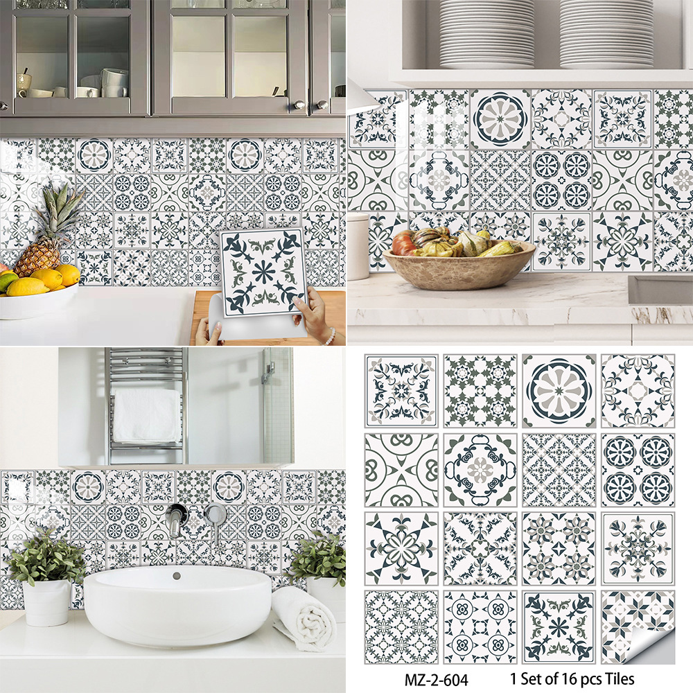 85g Weight Wall Sticker Home Textiles & Decor Type PVC Material Flower Pattern Elegant, Glam Style Elegant Glam Flower PVC Wall Sticker Wall Art 25