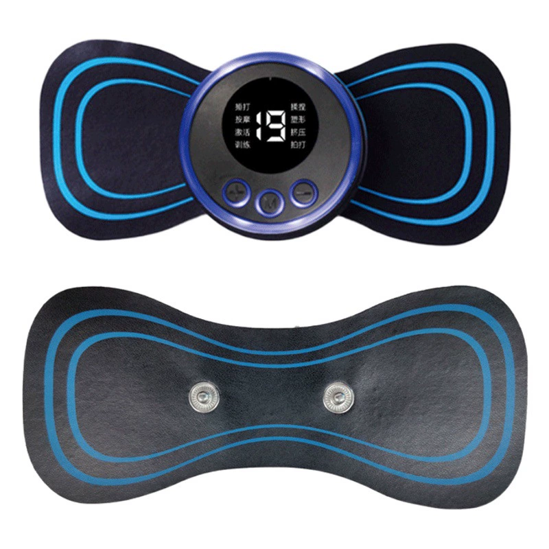 Массажная наклейка Интеллектуальный многофункциональный массажер для шейного отдела позвоночника ног, талии и плеч EMS Импульсная Электротерапия Мини портативный массажер