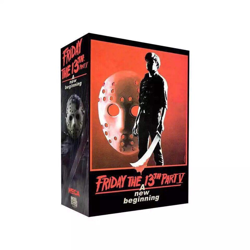 Neca 39709 Black Friday 13 1980 Version Jason Killer Crazy 7inch Movable Doll Figure