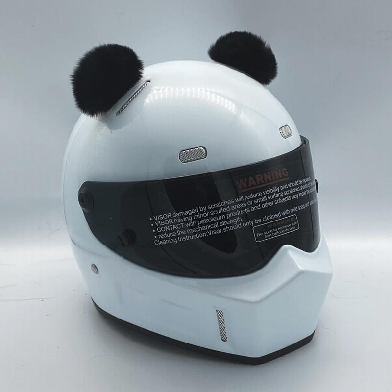 Ears Animal Ears: Motuoche Auto Parts and Accessories - black-oval-bear-ears