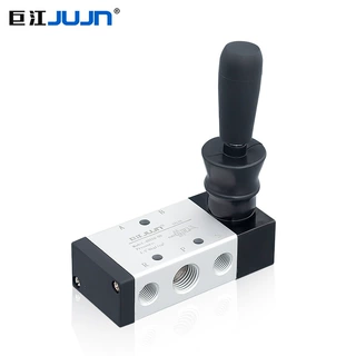 巨江jujn气动元件4H210-08手板阀4H310-10手动开关控制阀4H410-15