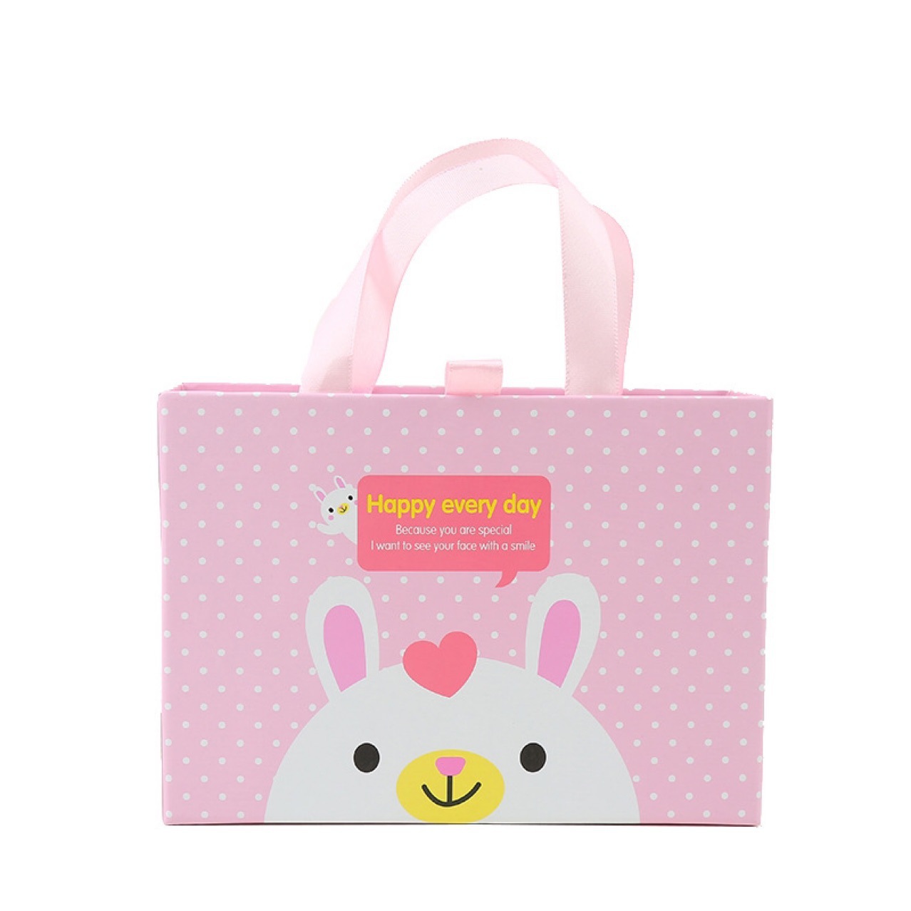 Cartoon Rabbit Cute Snack Candy Hairpin Jewelry Accompanying Gift Empty Box Children's Birthday Gift Packaging Box