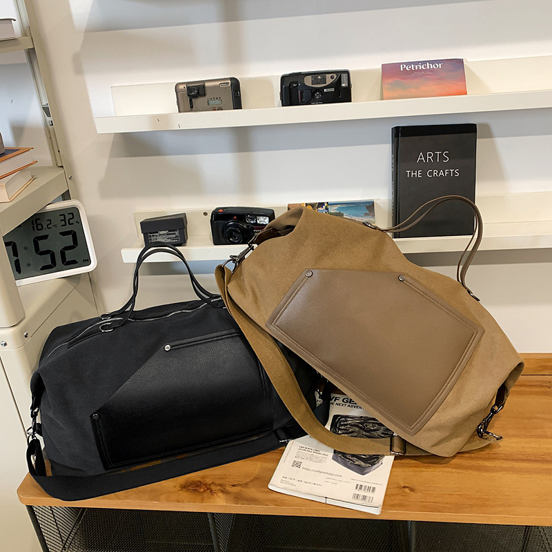 Nuevo tipo de bolsa de lona de gran capacidad transfronteriza bolsa de viaje casual al aire libre bolsa de viaje de moda de viaje al aire libre bolsa de hombro