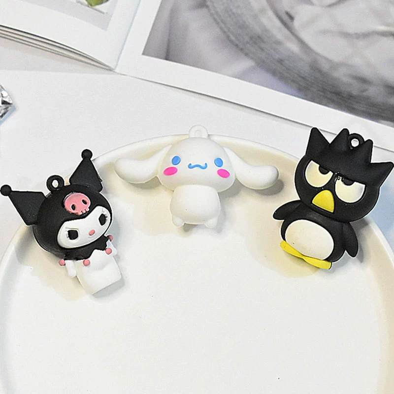 Cartoon keychain, cute accessory, bag decoration