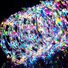 C 30825 Korean Glowing Flower Crown ���淢�⻨��ͷ�ο羳