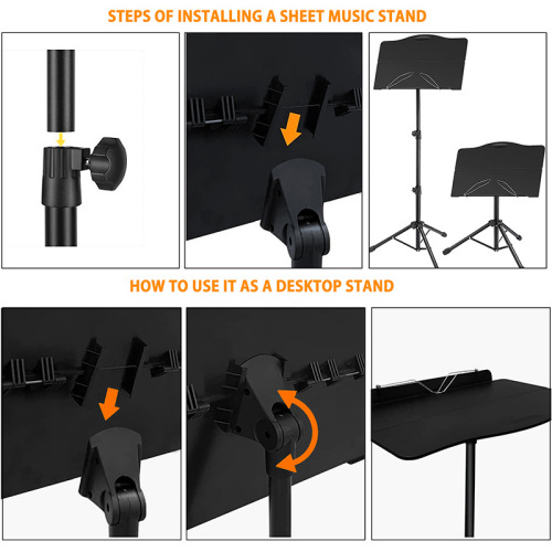 Folding portable special music stand, violin and guzheng music stand for home, guitar music stand, music stand