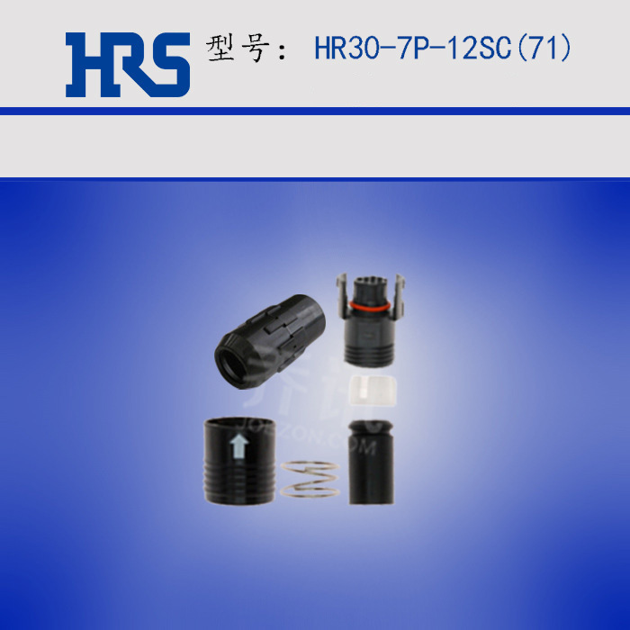 HR30-7P-12SC(71) ��ƷHRS Բ�������� hirose ��ˮ��ͷ����12P