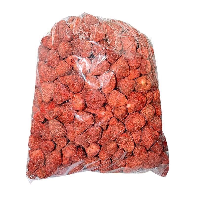 冻干草莓脆500g整粒草莓雪花酥轧糖烘焙原料草莓干无糖无添加50g|undefined