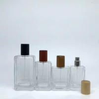 Флакон для дозирования духов, прозрачный флакон для духов, 15 байонетных косметических стеклянных распылителей, флакон для духов, голый флакон