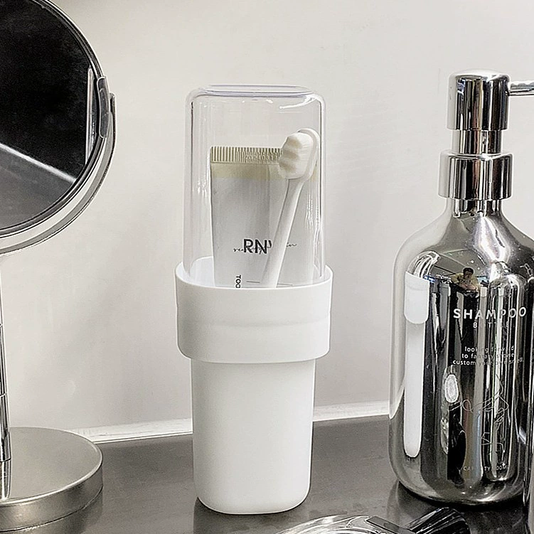 Чашка для мытья путешествий Портативная минималистская бытовая зубная щетка коробка для хранения студенческого зубного цилиндра пара набор для полоскания рта чашка для чистки зубов