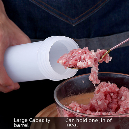 Hand-crank sausage filling machine, household sausage filling tool, handcrafted sausage machine, small sausage filler