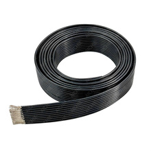 定制10pin雙絕緣帶編制屏蔽排線纜 鍍錫銅線芯醫療扁平線定制