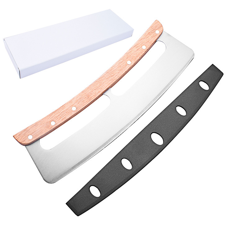 나무 손잡이가 달린 단일 손잡이 흰색 상자