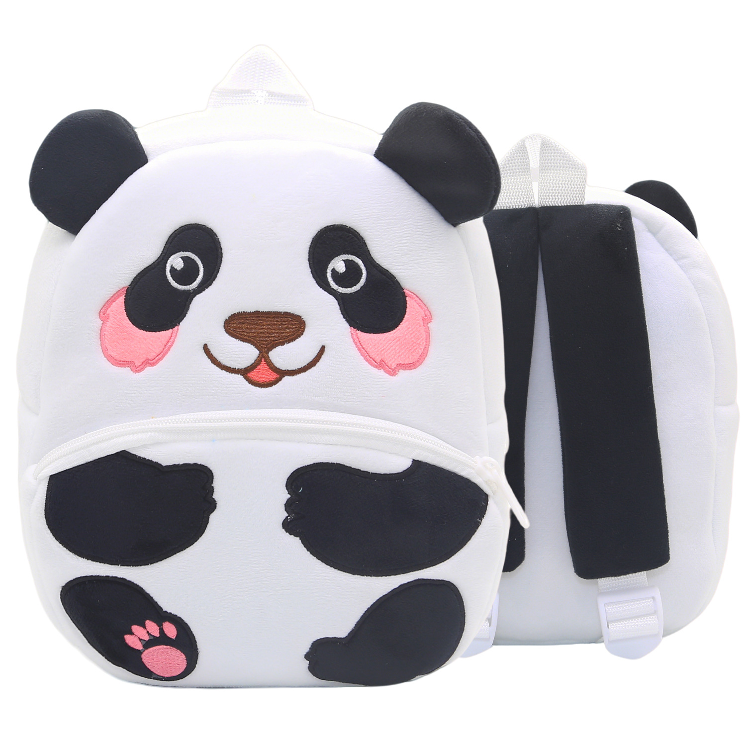 Lindo Internet celebridad Zoo de dibujos animados Mochila de Felpa bolsa de los niños mochila directo de fábrica bolsa de la escuela