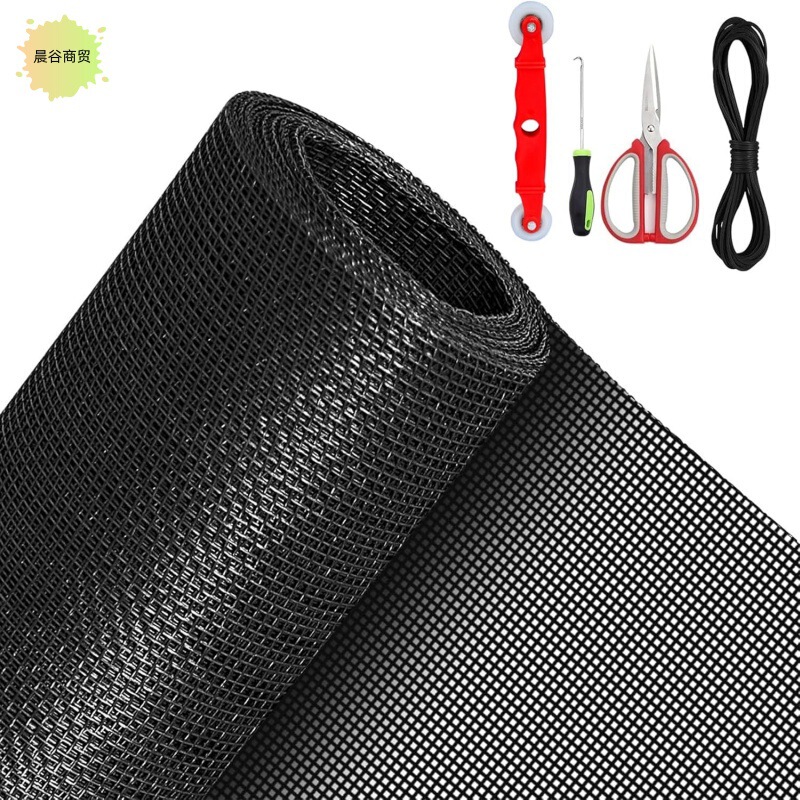 Screen Door Repair Kit, Screen Door Mesh Replacement Kit, Durable Fiberglass Mesh Replacement Tools for Windows, Patios, and Porches Screen Door Repair Kit, Screen Door Mesh Replacement Kit, Durable Fiberglass Mesh Replacement Tools for Windows, Patios, and Porches