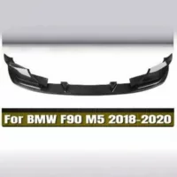 Подходит для BMW 5 серии M5 F90, модифицированный передний спойлер из карбона 3D, передний бампер, подбородок, передняя пластина.