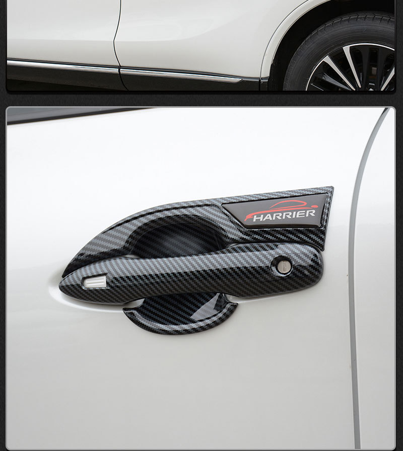 Suitable for Toyota Lingfang Door Bowl Handle Weisa Car Door Handle Scratch Protection Door Wrist Sticker Exterior Decoration Modification Accessories
