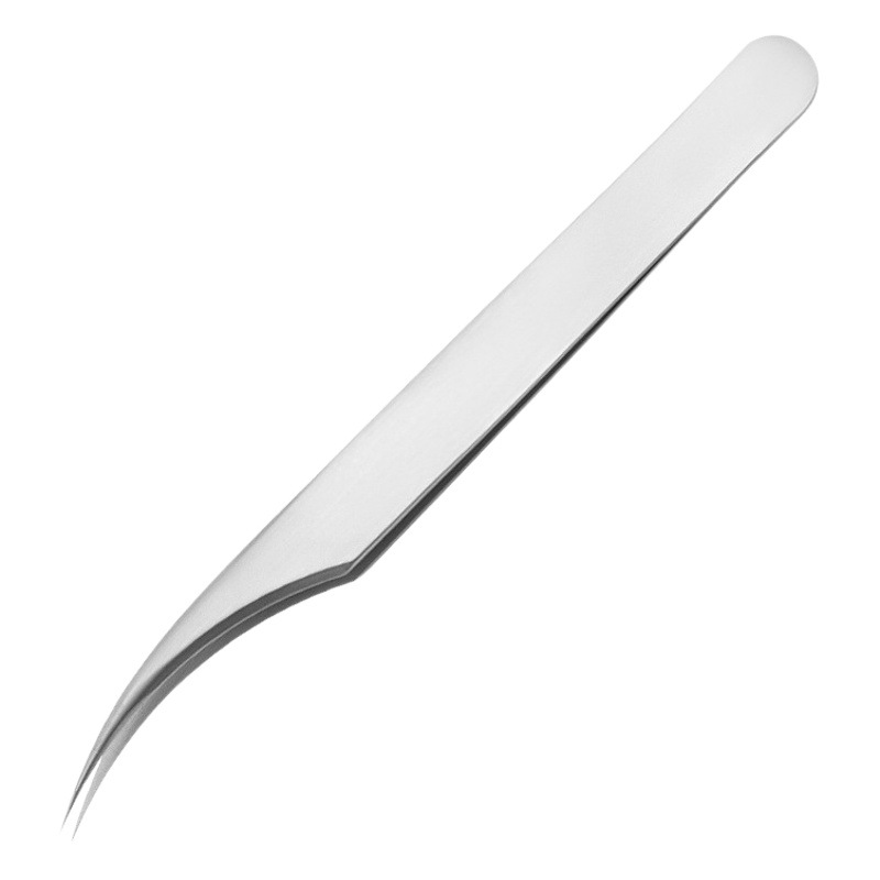 Grafting Eyelash Tweezers False Eyelash Beauty Silver Tweezers Gold Feather Silver Tweezers Dolphin Tweezers Gift Storage Box