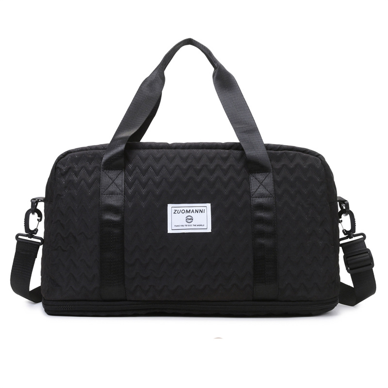 La nueva bolsa de viaje de gran capacidad, la bolsa de fitness de yoga de separación seca y húmeda, los viajes de negocios de corta distancia pueden ampliar el almacenamiento de equipaje