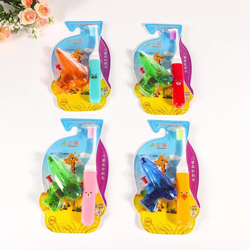 46 cepillo de dientes para niños cepillo de dientes de pelo suave ultra fino cepillo de dientes juguetes cepillo de dientes limpio anti-carias cepillo de dientes para bebés Yiwu productos pequeños