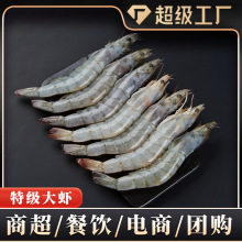 厄瓜多尔白虾冻虾白虾大虾冷冻大号青虾基围虾海鲜商用批发代发
