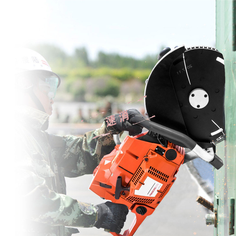 고출력 건물 철거 디스크는 2 륜 다른 방향 절단을 보았습니다. 양방향 다른 바퀴 구조는 화재 금속 절단을 보았습니다.