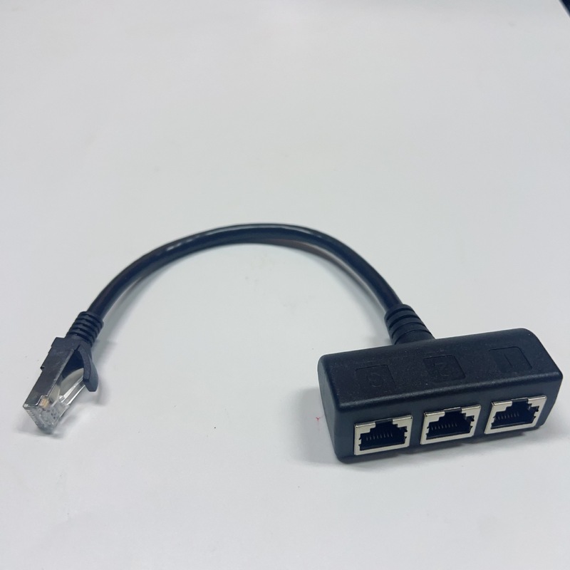 Cat5 rj45一公分二母線網口一分二線ネットワークケーブル一分二cat6一分三|undefined