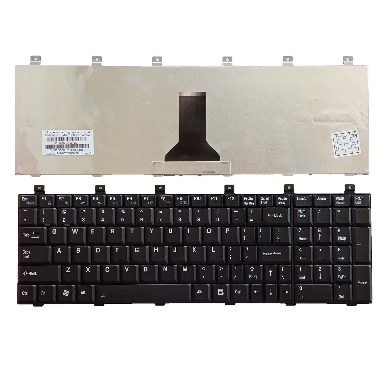 Клавиатура для ноутбука USHiba M60 M65 P100 PRO L100