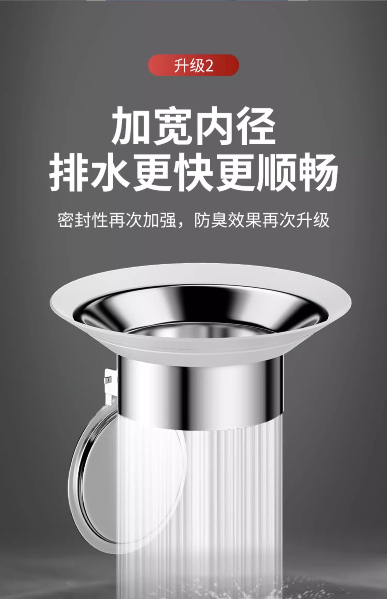【 Toilet Odor Blocker 】 Anti-odor squat toilet bowl cover, stainless steel squat toilet bowl cover, hole plug, sitting toilet deodorizer undefined