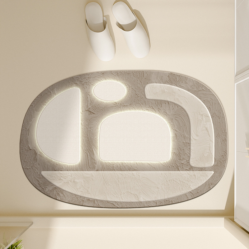 조용한 구름 기하학 귀리