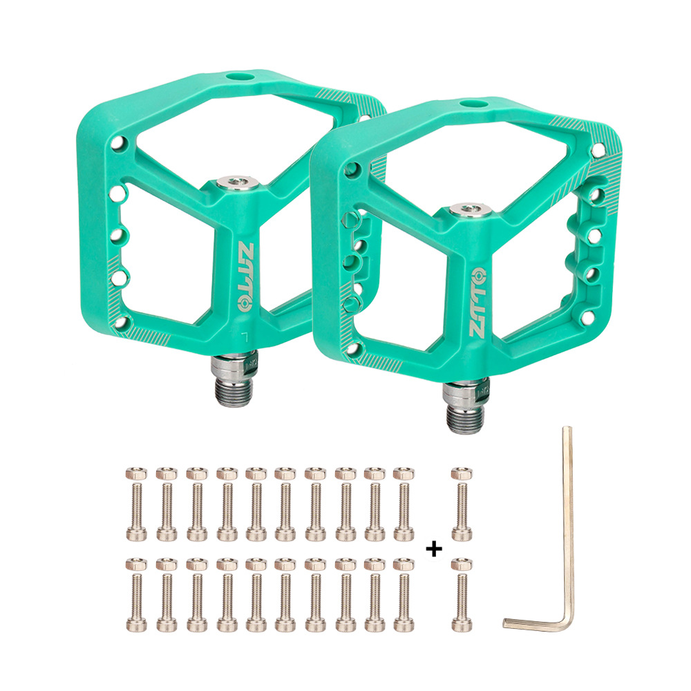 Pedal de bicicleta de montaña ZTTO con rodamiento de fibra de nailon