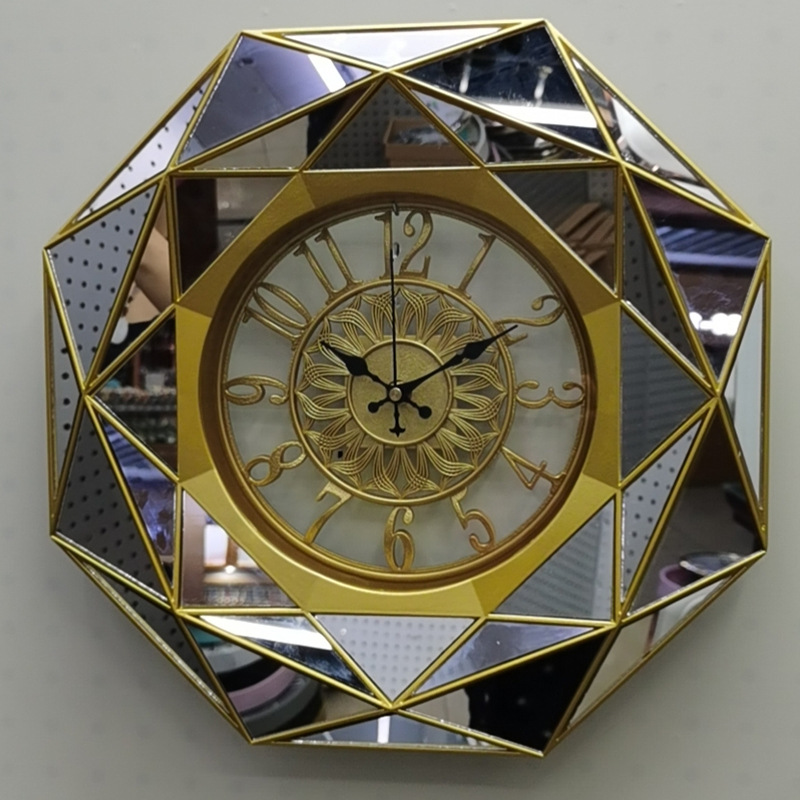 Retro creativo europeo sala de estar 12 pulgadas reloj de pared reloj de cuarzo sala de estar simple reloj al por mayor