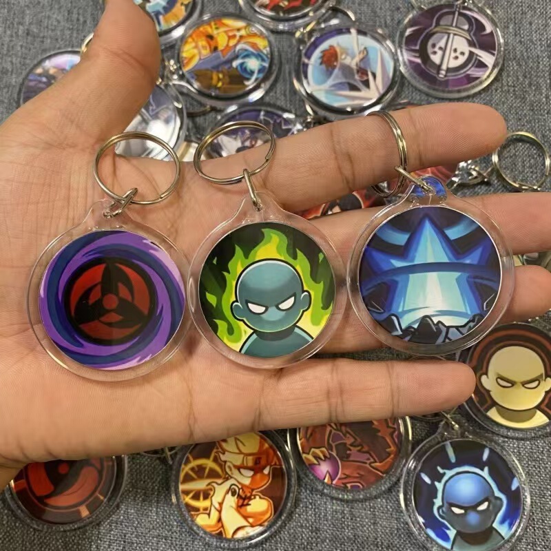 Naruto Mobile Game Duel Arena Skill Qing Shui Huang Yuan Pendant Skill Acrylic Keychain Gift for Friends Naruto Mobile Game Duel Arena Skill Qing Shui Huang Yuan Pendant Skill Acrylic Keychain Gift for Friends