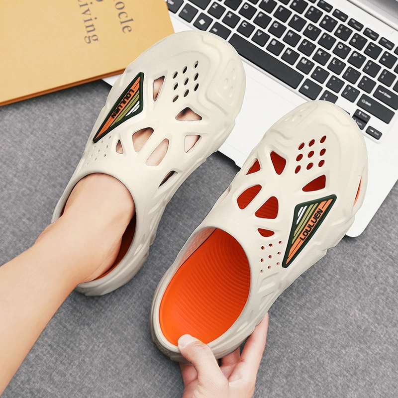 Сандалии для мужчин летом носить нескользящие мягкие подошвы, дышащие на открытом воздухе