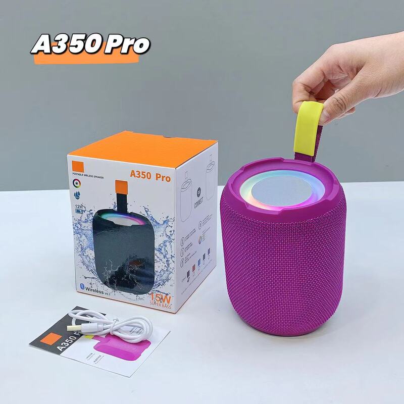 A350 アウトドアスポーツポータブルカラフルな Bluetooth スピーカーホーム長いバッテリー寿命大音量ミニ Bluetooth スピーカー|undefined