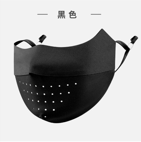 ヒアルロン酸3D立体日焼け止めマスク夏の氷糸マスク通気性水洗いマスク目尻保護紫外線防止|undefined