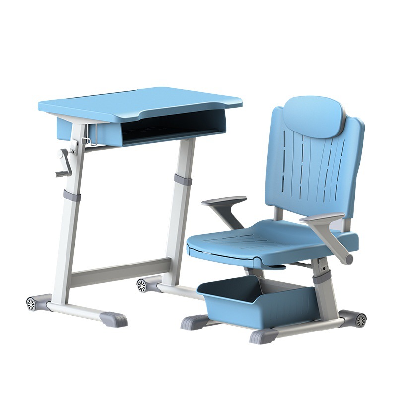 Wholesale School Lunch Break Desks and Chairs, Study Desks and Chairs That Can Be Reclined, Foldable, and Adjustable in Height for Primary and Secondary School Students, Lunch Break Chairs for Home Use