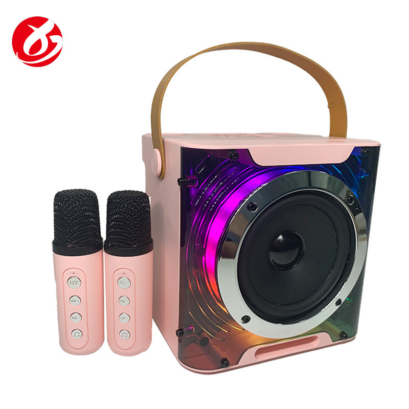 KD-203 bluetoothスピーカー家庭用無線k歌音響ダブルマイクマイク移動屋外歌唱家庭KVT|undefined