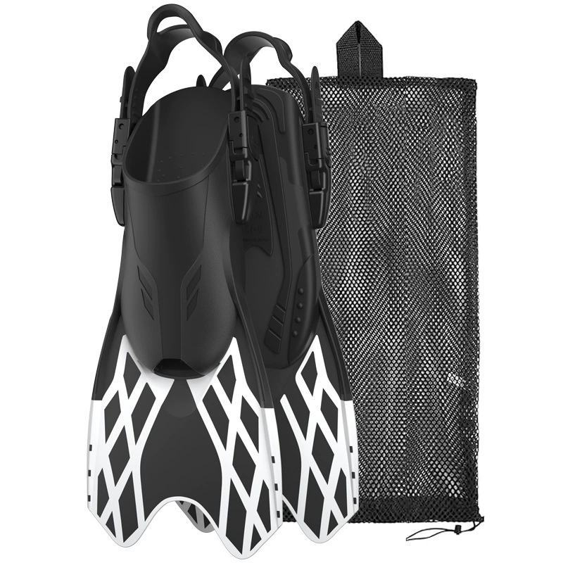 Ласты для дайвинга и снорклинга, профессиональные ласты для взрослых, регулируемые ласты для тренировок в фристиле