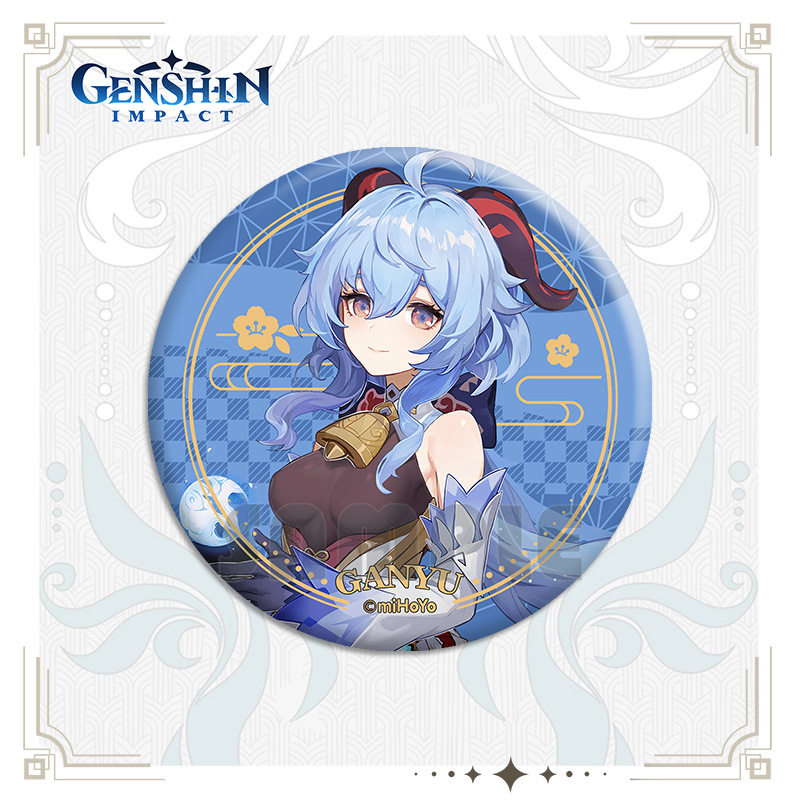 二次元谷子馬威カシテラリ雷電将軍ルイサンフニーナゲーム周辺バッジ卸売新|undefined